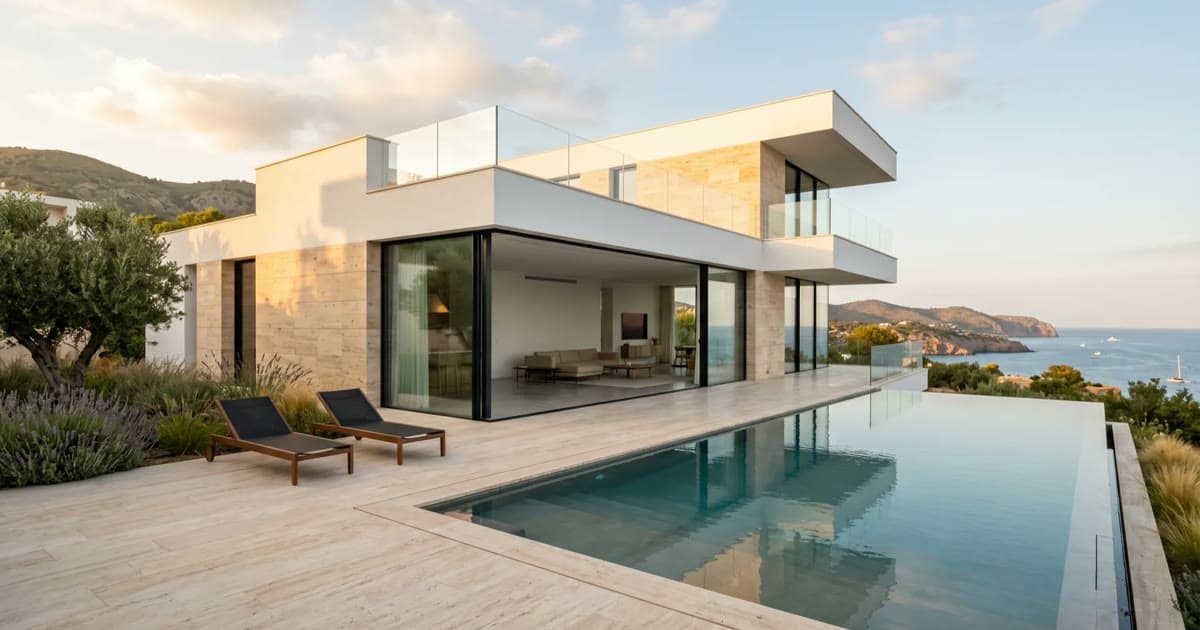 Diseño minimalista en casas industrializadas: menos es más casa